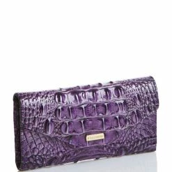 Discount ???? BRAHMIN Ombre Melbourne Collection Veronica Trifold Wallet Ultraviolet ✔️ -BRAHMIN Shop unnamed file 88
