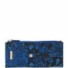 Discount ❤️ BRAHMIN Ombre Melbourne Collection Blue Viper Snake Print Leather Credit Card Wallet ???? -BRAHMIN Shop unnamed file 882