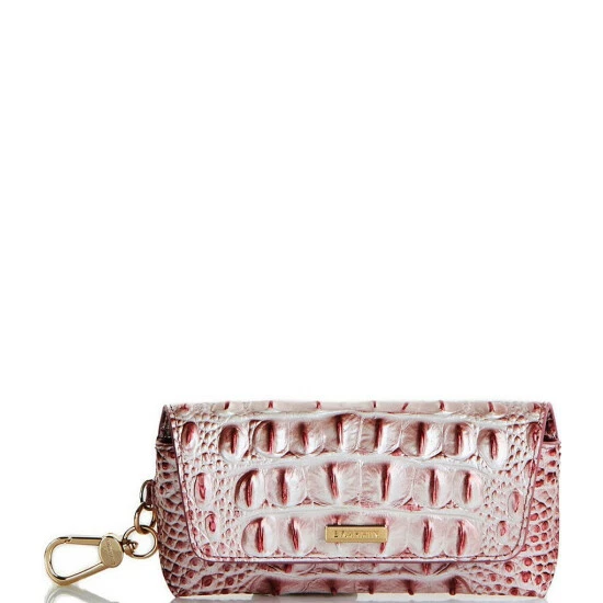 Cheapest ???? BRAHMIN Melbourne Collection Elora Keychain Pink Icing ???? 3 Cheapest ???? BRAHMIN Melbourne Collection Elora Keychain Pink Icing ????