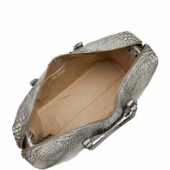 Buy ✨ BRAHMIN Melbourne Collection Duxbury Crocodile-Embossed Weekender Bag Steel ???? -BRAHMIN Shop unnamed file 912