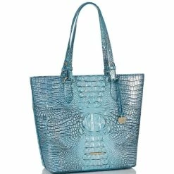 Coupon ⭐ BRAHMIN Melbourne Collection Ellen Tote Bag Arctic Blue ❤️ -BRAHMIN Shop unnamed file 917