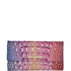 New ⌛ BRAHMIN Ombre Melbourne Collection Cordelia Wallet Dreamer ????