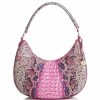 Hot Sale ???? BRAHMIN Ombre Melbourne Collection Bekka Snake Print Leather Shoulder Bag Pink Cobra ???? -BRAHMIN Shop unnamed file 930