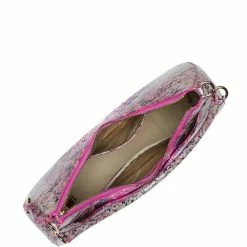 Hot Sale ???? BRAHMIN Ombre Melbourne Collection Bekka Snake Print Leather Shoulder Bag Pink Cobra ???? -BRAHMIN Shop unnamed file 932
