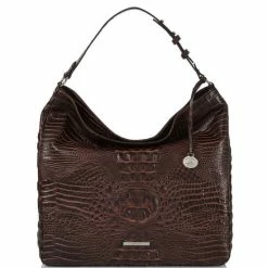Budget ???? BRAHMIN Danbury Collection Isabella Shoulder Bag Espresso ????
