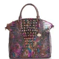 Best Pirce ???? BRAHMIN Melbourne Collection Large Duxbury Satchel Bag Lustrous ????