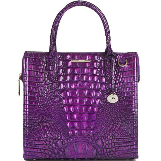 Cheapest ✔️ BRAHMIN Melbourne Collection Caroline Satchel Bag Purple Potion ???? 3 Cheapest ✔️ BRAHMIN Melbourne Collection Caroline Satchel Bag Purple Potion ????