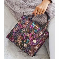 New ✔️ BRAHMIN Melbourne Collection Small Caroline Satchel Bag Lustrous ❤️ -BRAHMIN Shop unnamed file 962