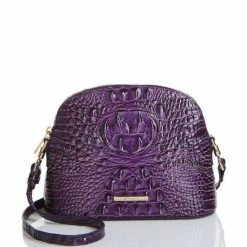 Buy ???? BRAHMIN Ombre Melbourne Collection Small Georgina Crossbody Bag Ultraviolet ????